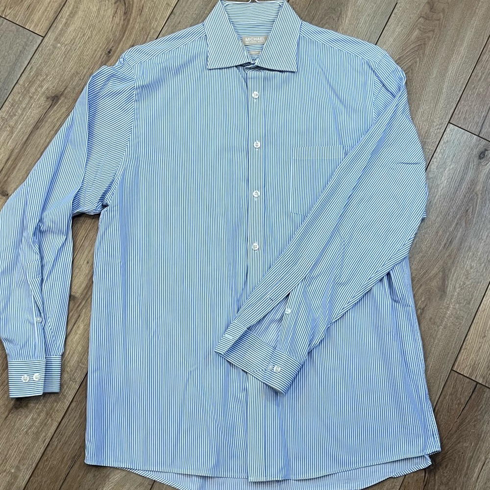 Michael Kors pinstripe dress shirt - Picture 2 of 5